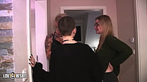 Lesbian Threesome Lou Nesbit&comma; Lia Louise